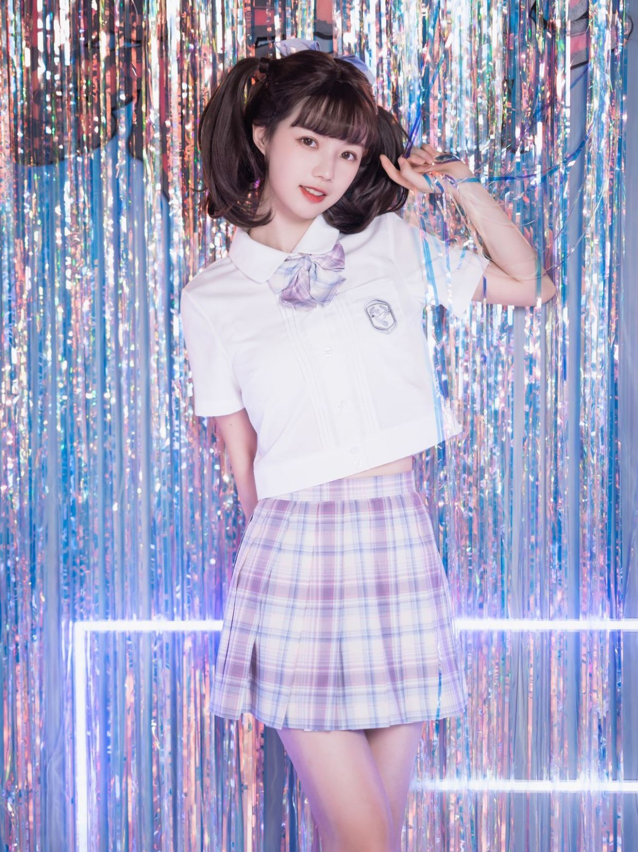 jk制服有多适合"女团"?看看党妹就知道,可盐可甜,太养眼